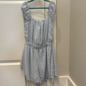 Altar'd State Romper Light Blue XS